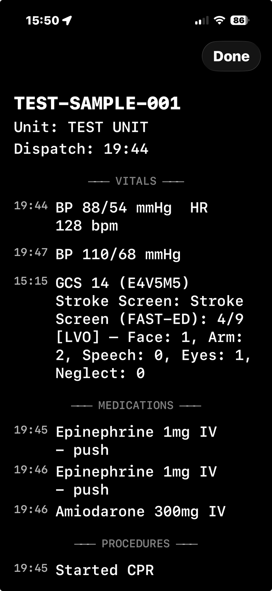 Photo handoff display